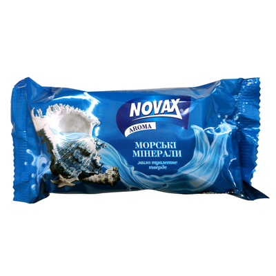 Мыло твердое NOVAX (Новакс) Aroma Морские минералы 140 г